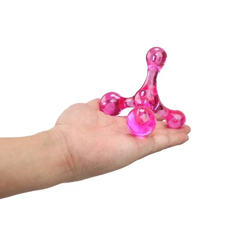 4 Balls Mini Manual Massager for Arm Back Leg Head Foot
