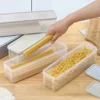 Kitchen Noodle Spaghetti Container Household Cereal Preservation Storage Box with Cover Spaghetti Box Kitchen Food Container 4