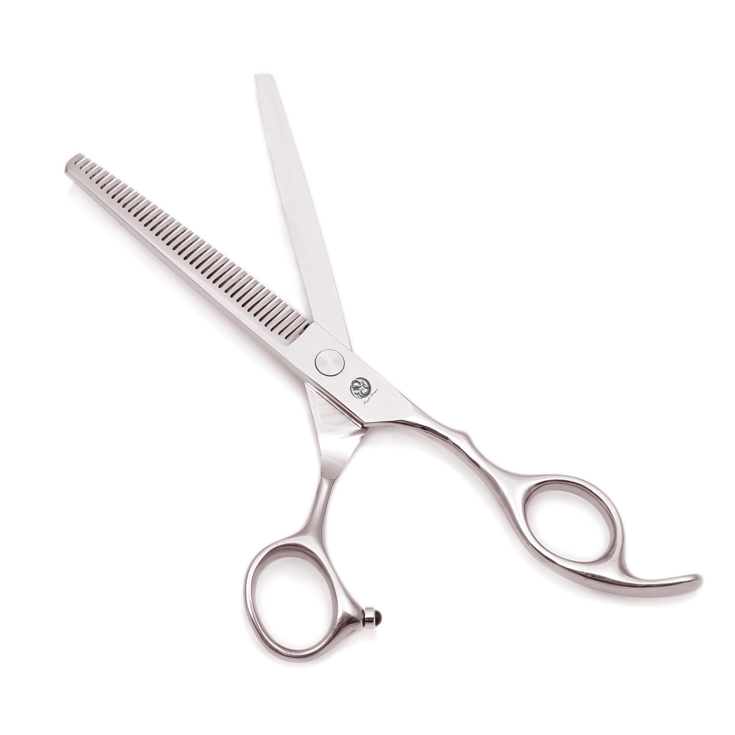 Dog Grooming Scissors 5" 5.5" 6" 7" 8" Purple Dragon JP Stainless Hairdressing Scissors for Dogs Professional Pet Z1006