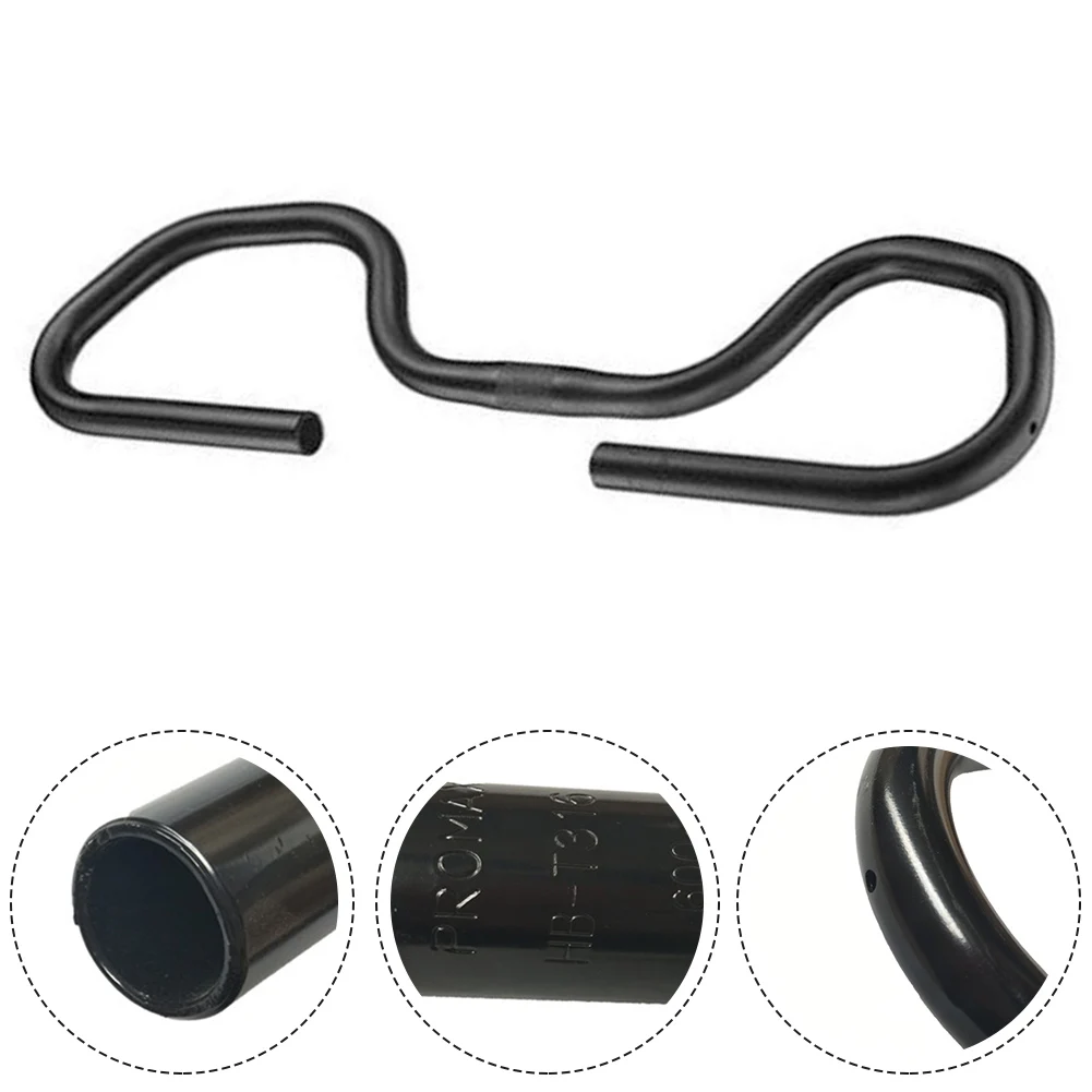 Bike Butterfly Handlebar 580 X25.4/31.8mm Black Handlebar For Touring Trekking Bike MTB Riser Road Bikes Cruisers