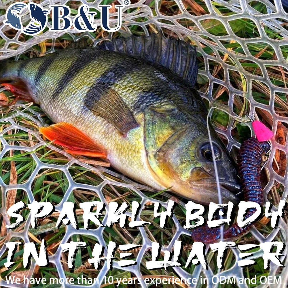 B&U Fat Impact Ring Shad Soft Lure - Premium Swimbait Jigging Bait