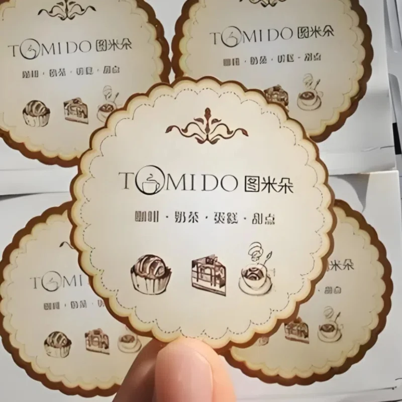 500pcs Custom Waterproof Stickers – Personalized Logo Labels for Weddings, Birthdays, B... - SKU SSL900273 - UGI Packaging