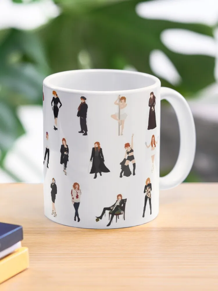 Mug à café en mylène, en céramique, personnalisé, cadeau créatif