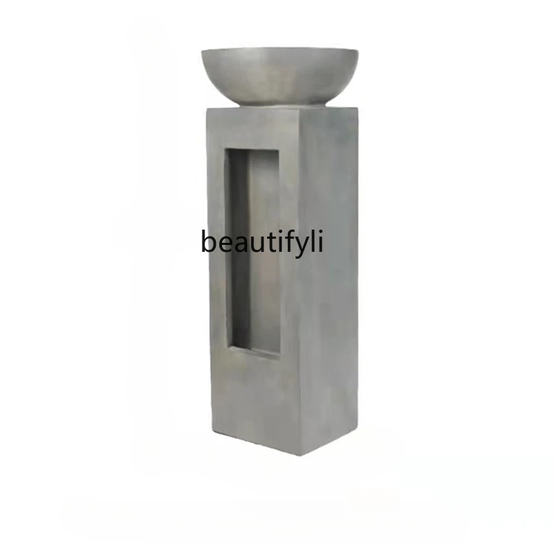 

Make a Fortune as Endless as Flowing Water Decoration Fountain Lucky Garden Circulating Water Curtain Floor Landscape