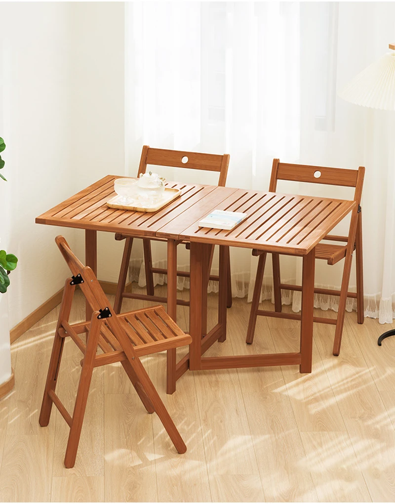 Description Picture 4 of itemPortable Folding Dining Table Camping Center Hallway Coffee Tables Balcony Desk Mesas De Jantar Home Furniture