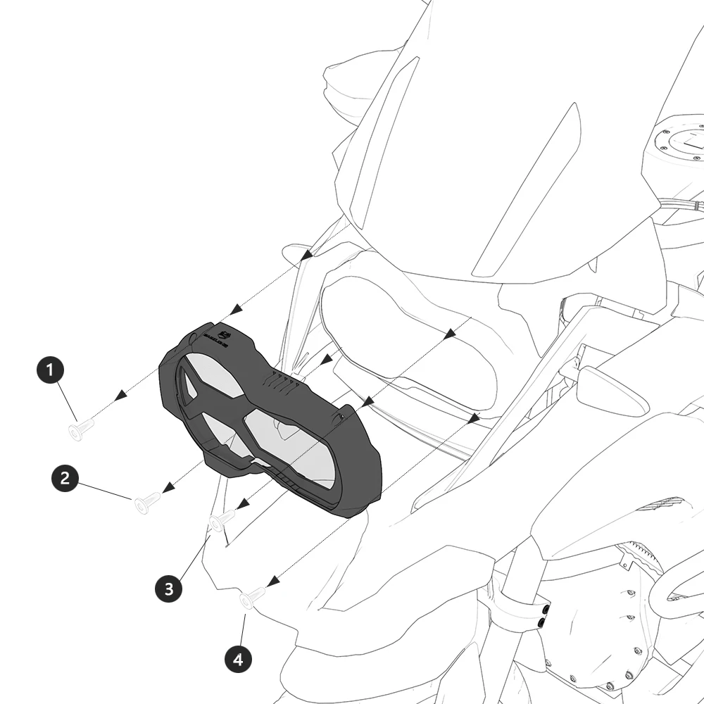 Рисунок 4 - Для BMW R1200GS ПРИКЛЮЧЕНИЯ R 1200