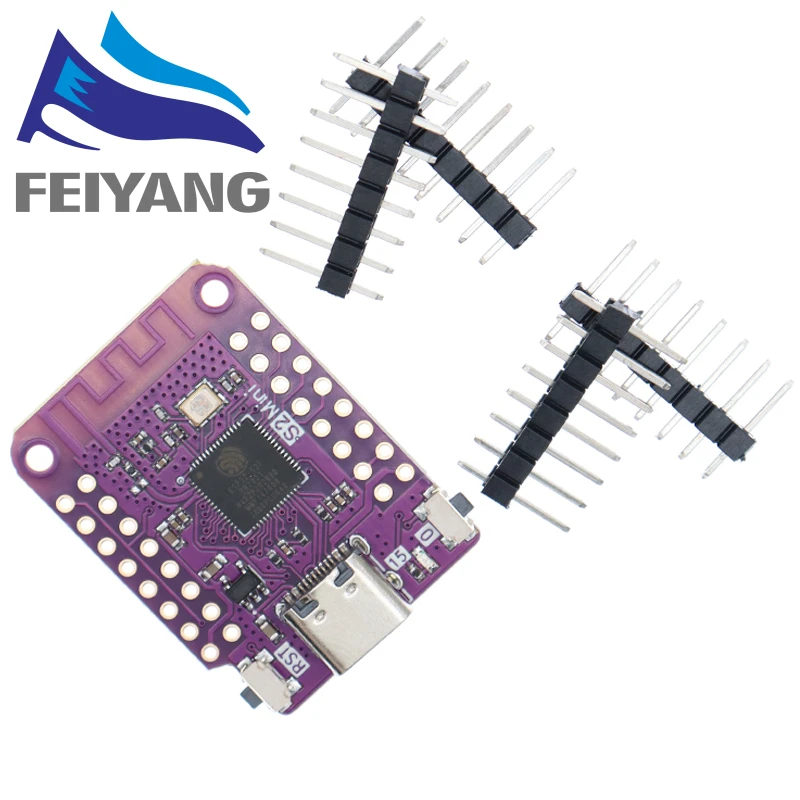 ESP32 S2 Mini WIFI Board Basierend ESP32-S2FN4R2 ESP32-S2 4MB FLASH 2MB PSRAM MicroPython Für Arduino Kompatibel D1 mini upgrade – Detail 2