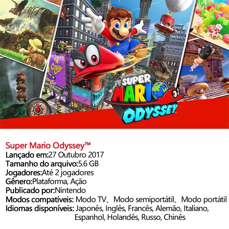 Super Mario Game Card para Nintendo Switch, Cartão de Jogo, OLED, Maker 2,  Ofertas, Versão dos EUA, Switch, Lite