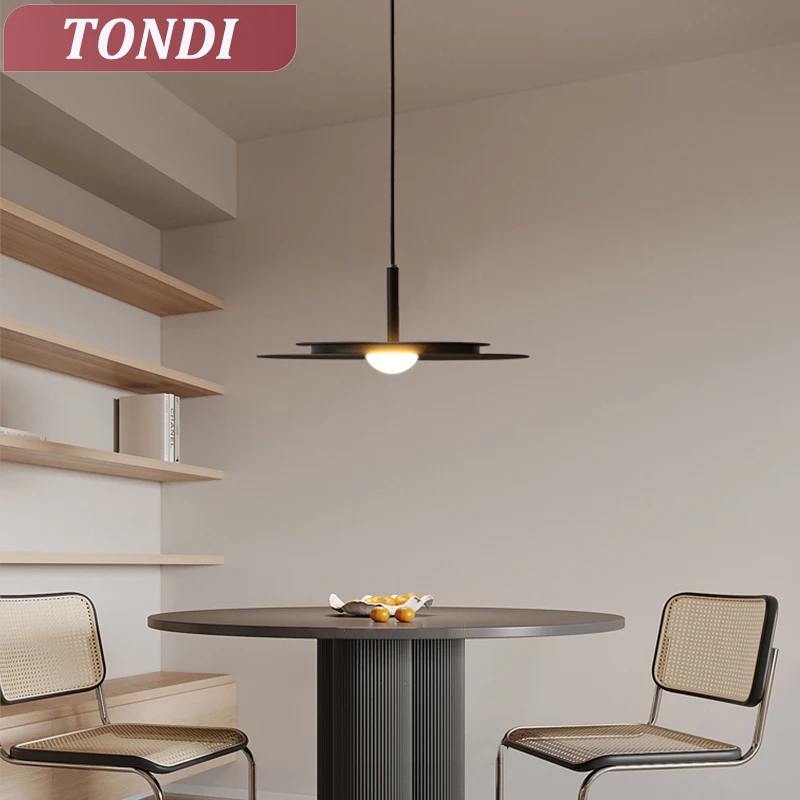 Nordic Modern LED Chandelier Bedroom Bedside Kitchen Bar Home Decorative Flying Saucer Chandelier Creative Lighting Lamp
