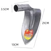 Household Thickened All Steel Hoe Soil Digging Vegetable Planting Large Hoe Weeding Outdoor Tools All Steel Hoe 6