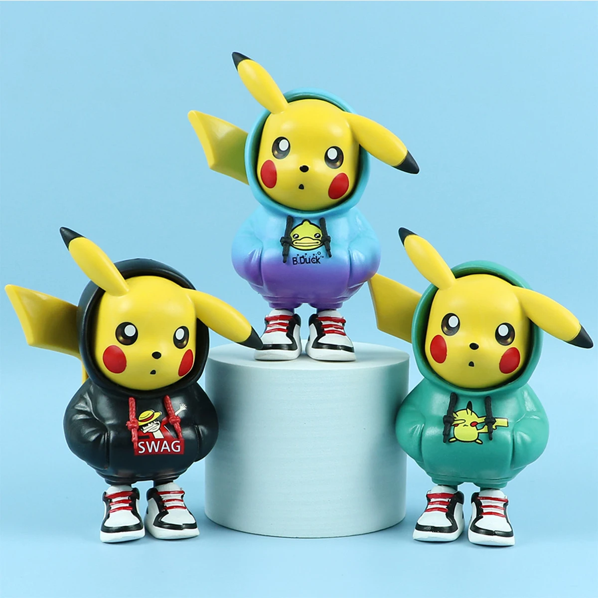 01008 Pokemon Animation Peripheral Toy Pikachu Figure Doll