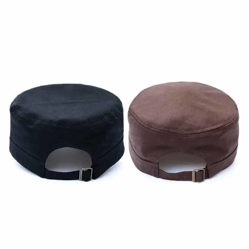 Men's Versatile Flat Military Hat - Casual Fashion