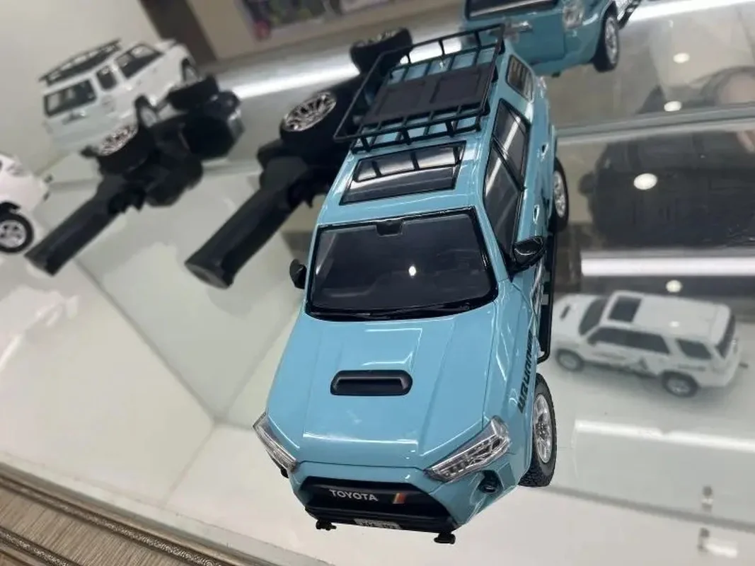New Hg 4runner 1:18 High Simulation Electric Model 2.4g Remote Control Four-Wheel Drive Vehicle Adult Kids Toy Gifts 6