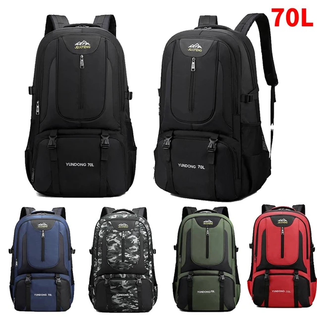 Mochila GRANDE de viaje para hombre, Bolsa Escolar de 80L y 60L, para  escalada, deportes, Camping, senderismo, para exteriores, novedad -  AliExpress