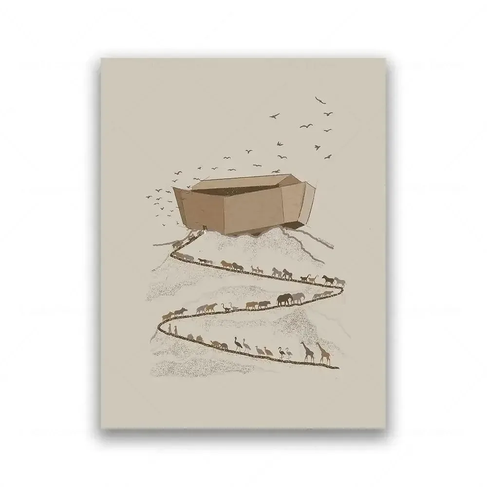 Divine Grace: Modern Christian Wall Art Canvas Print