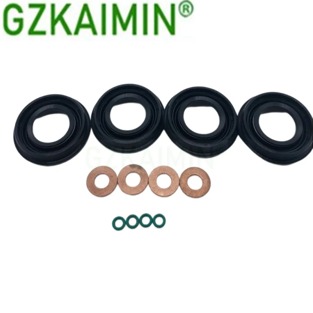 

OEM 6C1Q-12K780-AB 6C1Q-9K546-BC 6C1Q-9K546-AC автомобильное уплотнение топливной форсунки O Ring для Ford Transit MK7 2,2 2,4 TDCI