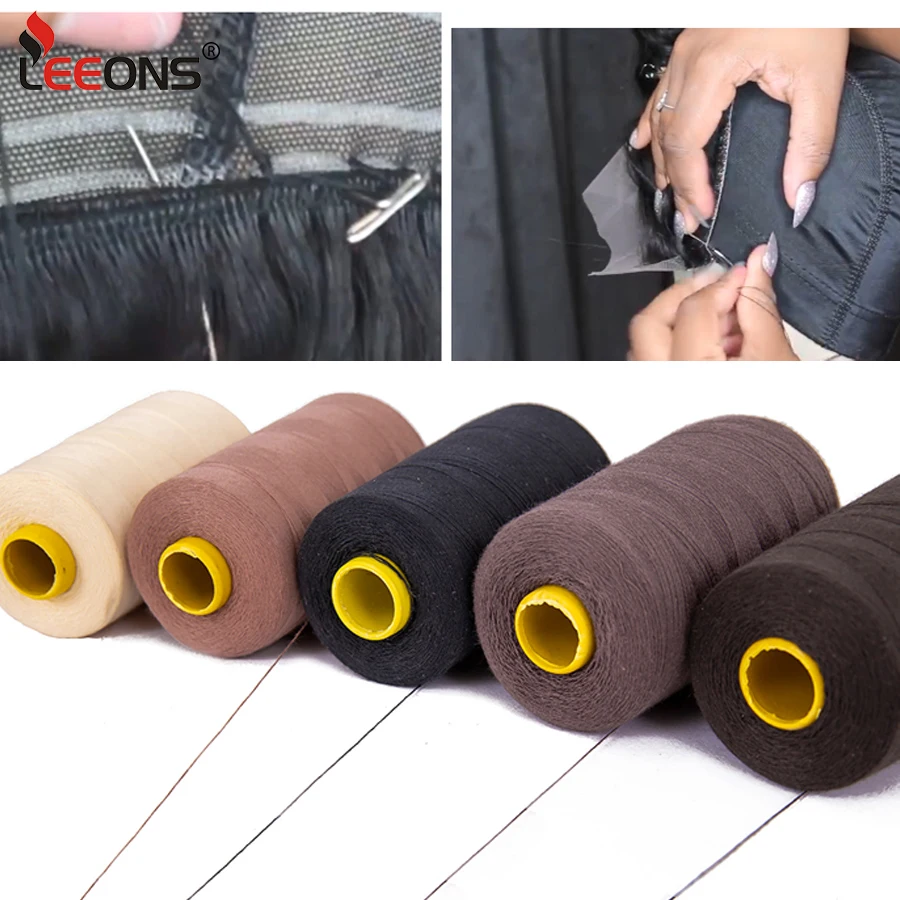 WigYarnSewingCottonNylonThreadForHairWeaveWireLongLineHairs