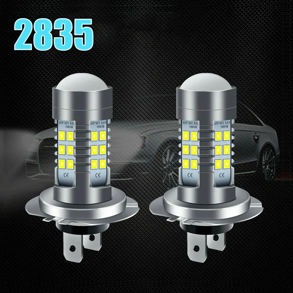 LED Headlight H4 H7 9005 9006 H11 H8 H9 H10 H1 H3 Car Fog Light Bulbs DRL Auto Driving Running Lamps 2Pcs