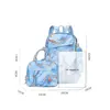 Capybara Backpack Women Student Lunch Bag Large Capacity Schoolbag Teen Rucksack Women Leisure Schoolbag Sets 2