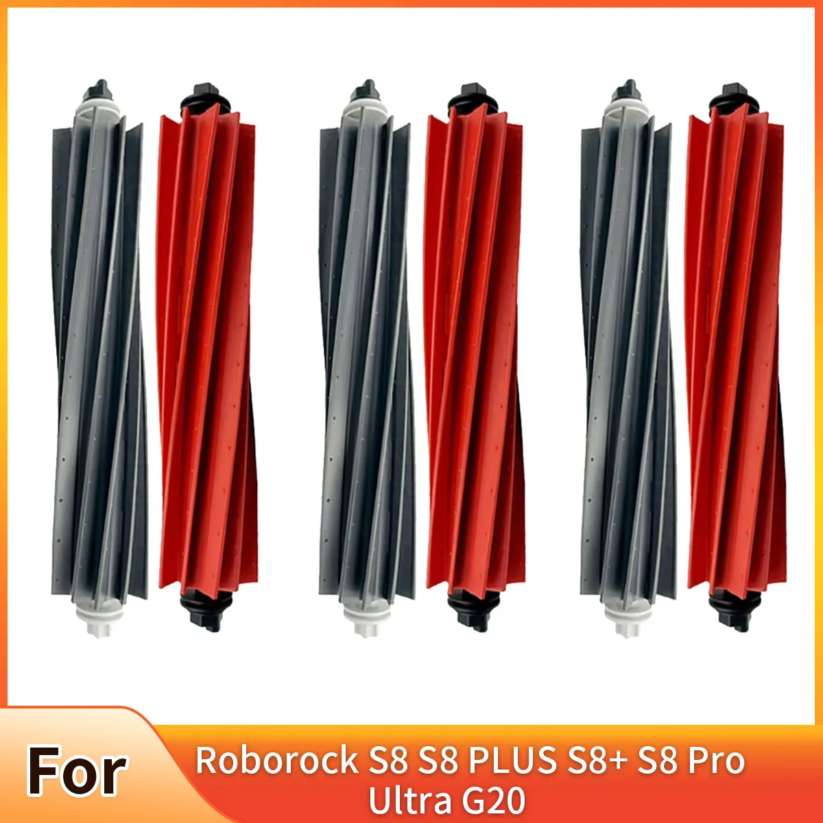Kit Accessori Completo Per Roborock S8, S8 Plus, S8 Pro Ultra E G20: 2 Spazzole Principali, 6 Laterali, 4 Filtri, 4 Panni, Spazzola Pulizia E Cacciavite