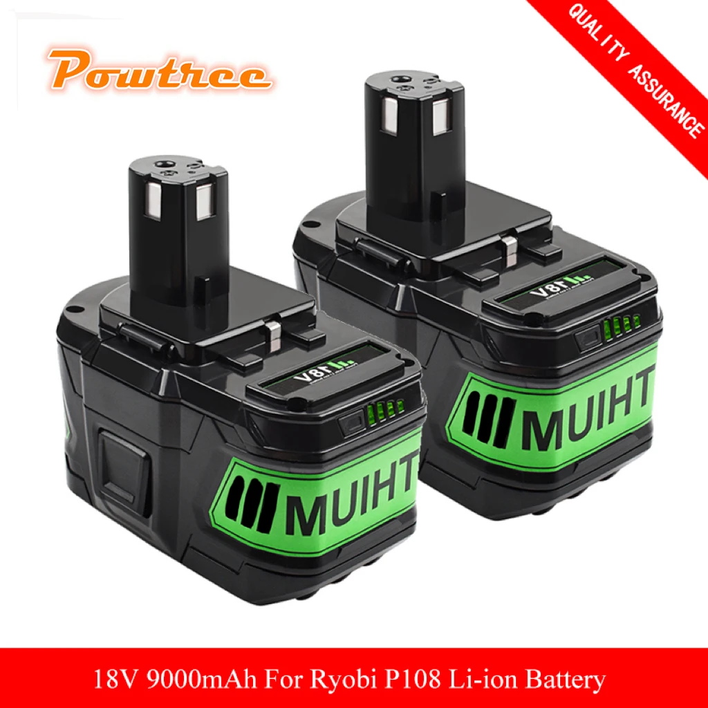 Battery Replacement Ryobi 18 Volt 9ah Battery Ryobi Lithium 18v