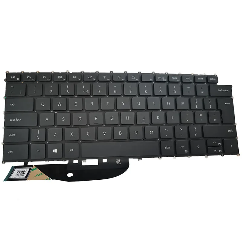 New Eua Reino Unido para Dell Precision 5550 5560 5750 5760 Teclado Retroiluminado Laptop Keyboard - Imagem 4