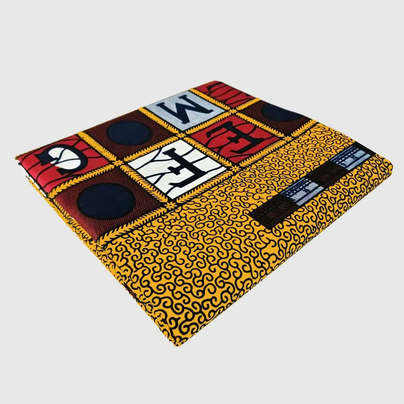 Item No.B4-2 Classical design wax printed fabric cotton ABC wax ankara fabric nigeria loincloth