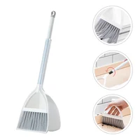 Broom Dustpan Lightweight Small and Detachable Toy Plastic Kids Pretend Play Toys 1