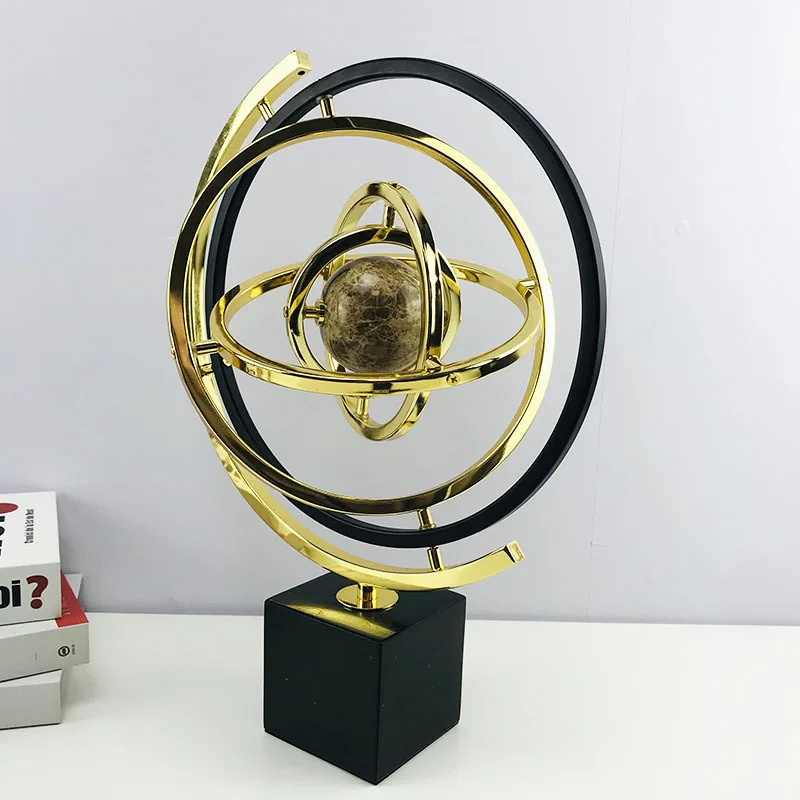 Globe Modern Ornament Office Desktop Living Room Study Room