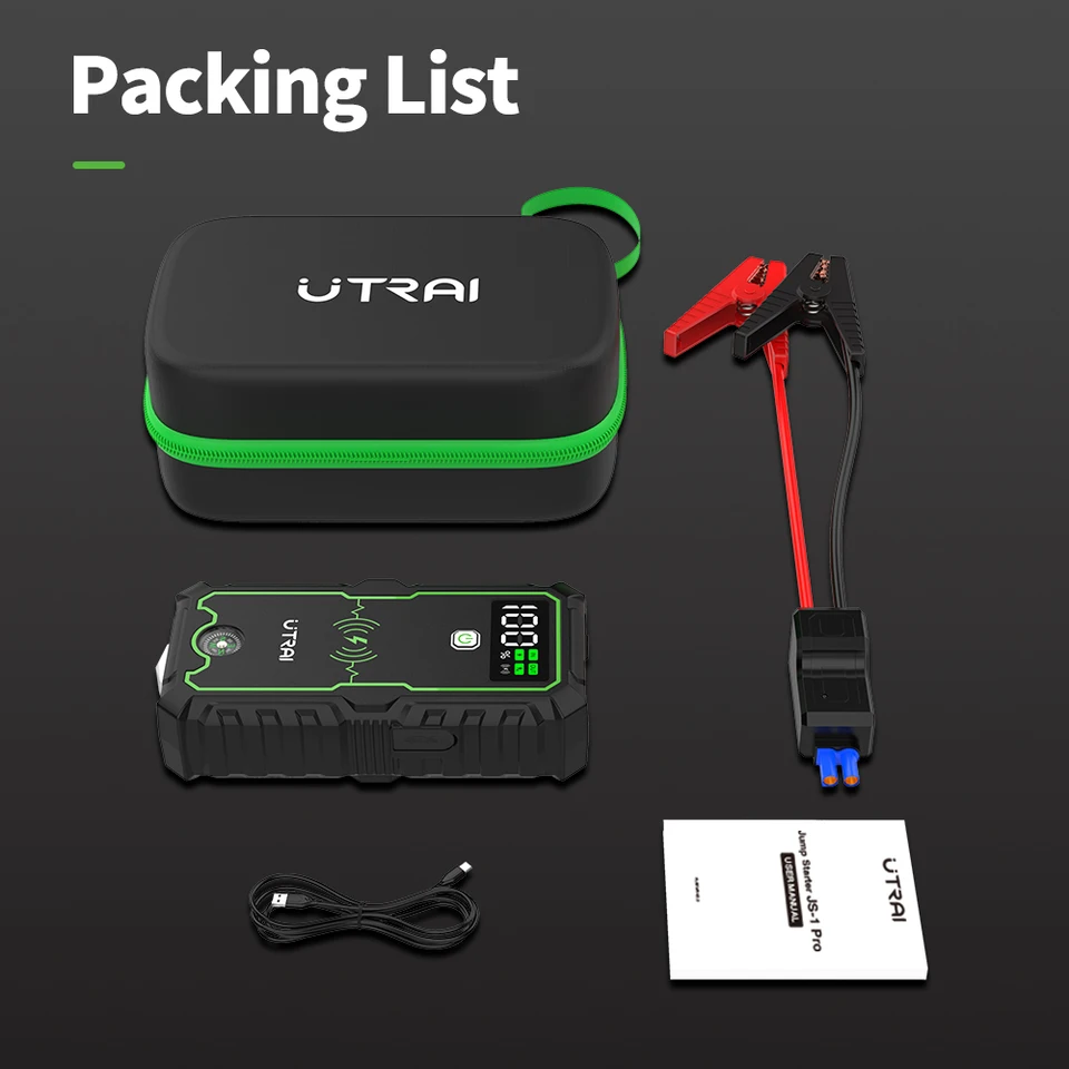 UTRAI 2500A Portable Car Jump Starter Power Bank