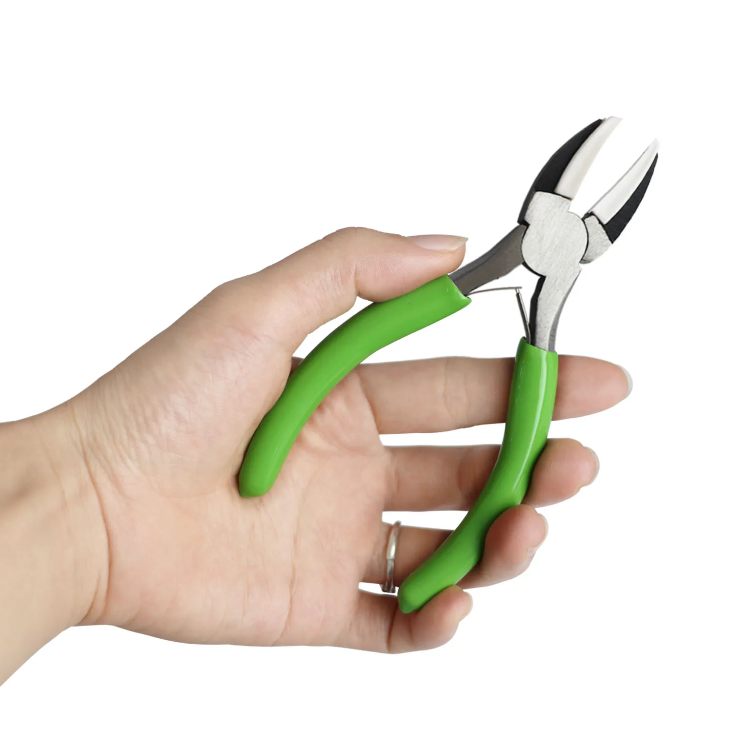 

DIY Jewelry Wire Wrapping Pliers Nylon Mouth Flat Nose Pliers Electronic Slant Nose Pliers Cut Cable Bounce Pliers Drill Ring
