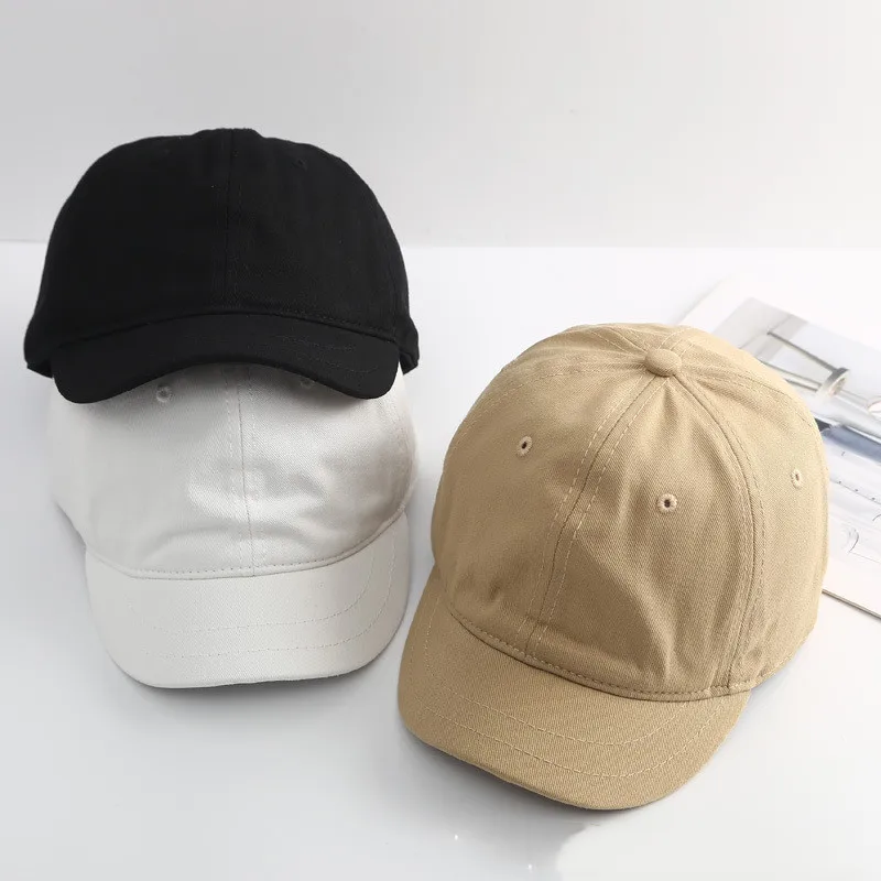 2023 Men's and Women's Short Brim Baseball Cap Outdoor Sun Protection Sun Hat Street Hip Hop Cap Peaked Cap Sun Hat 6
