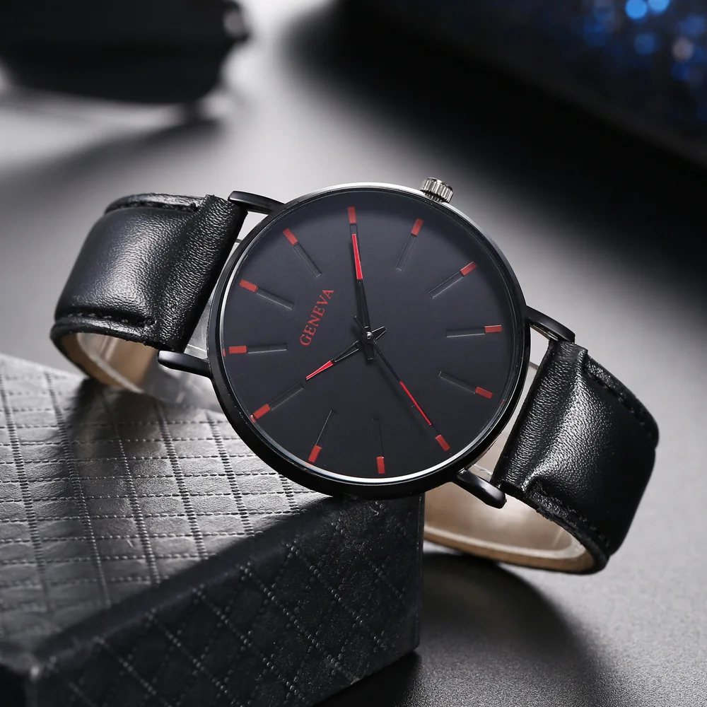 S570b6aad0e894aafaabd0cfdf7ef06b5p Selling Ultra-thin Simple Belt Men's Quartz Watch