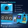 60W Digital Soldering Station PID Fast Heating Temperature Control 180-480℃ Adjustable ℃ ℉ Unit Electric Solder Welding Station 4