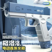 New Water Gun Electric M416 Pistol Shooting Toy Full Automatic Summer Beach Outdoor Fun Toy For Children Boys Girls Adults Gift 5