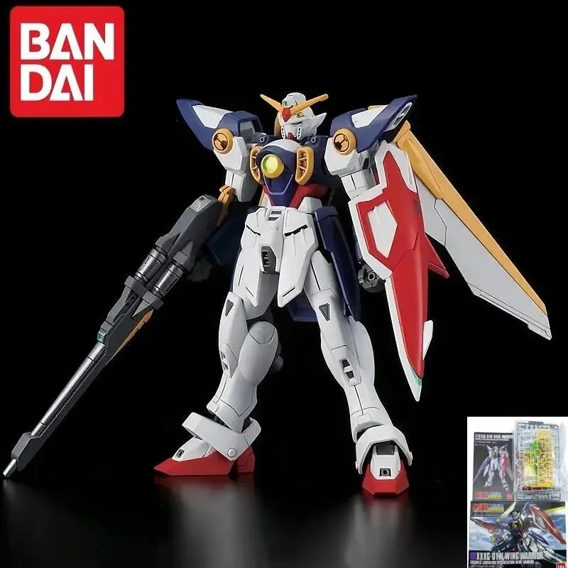 

Bandai Anime HG 1/144 XXXG-00W0 WING GUNDAM ZERO Gundam, модель робота, качественная сборка, пластиковые экшн-игрушки, фигурки, подарок