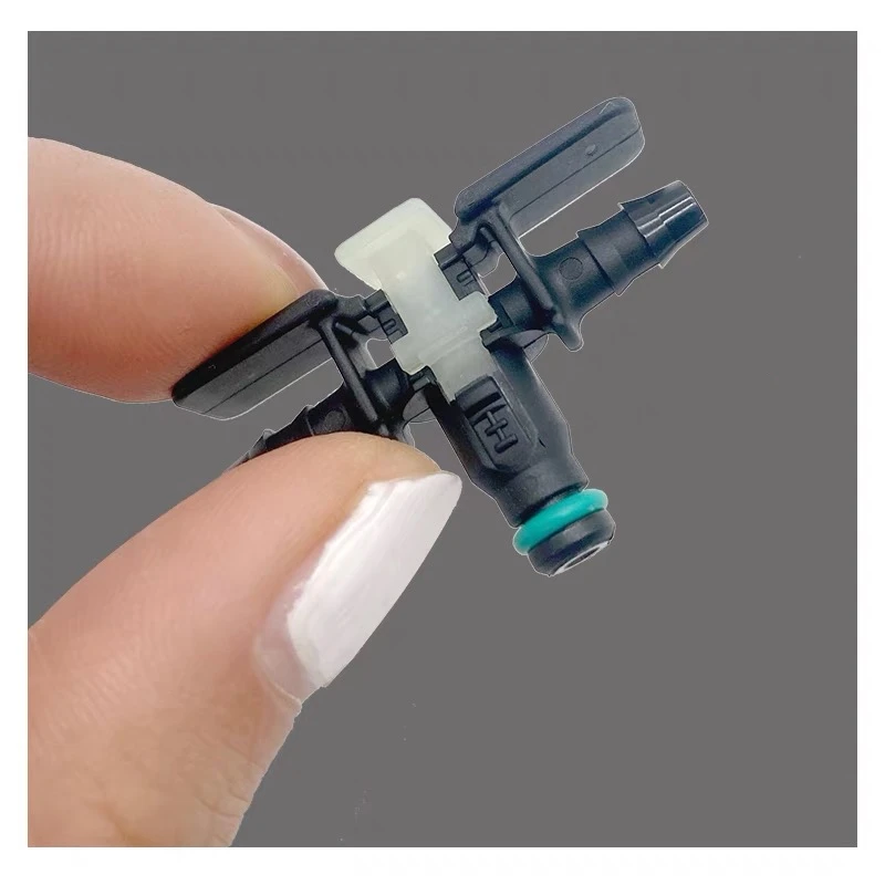 Diesel Injector Tube Diesel Common Rail Injector Nozzle Oil Return Joint T and L Type Tube Connector for Delphi