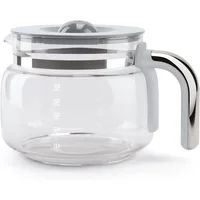 Retro Style Coffee Maker Machine, 17.3 x 12.8 x 11.3, Cream 2