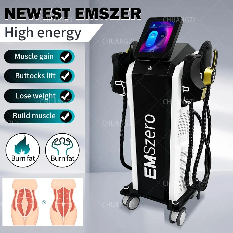 

EMSzero Machines 15RF 6500w NEO Body Slimming Nova Fat Burning Muscle EMS Sculpting Electromagnetic Stimulate Hiemt Pro