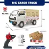 1:10/1:16 Wpl D12 Rc Car Simulation Drift Climbing Truck Led Light Cargo Rc Electric Toys Remote Control Car Model Birthday Gift 3