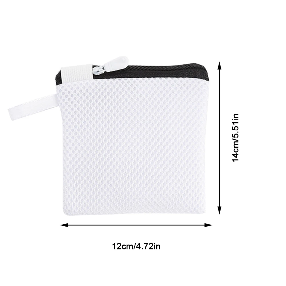 1Pc Mesh Laundry Bag Washing Bags with Zipper Travel Laundry Bag for Laundry Blouse Hosiery Stocking Underwear Bra Lingerie 5