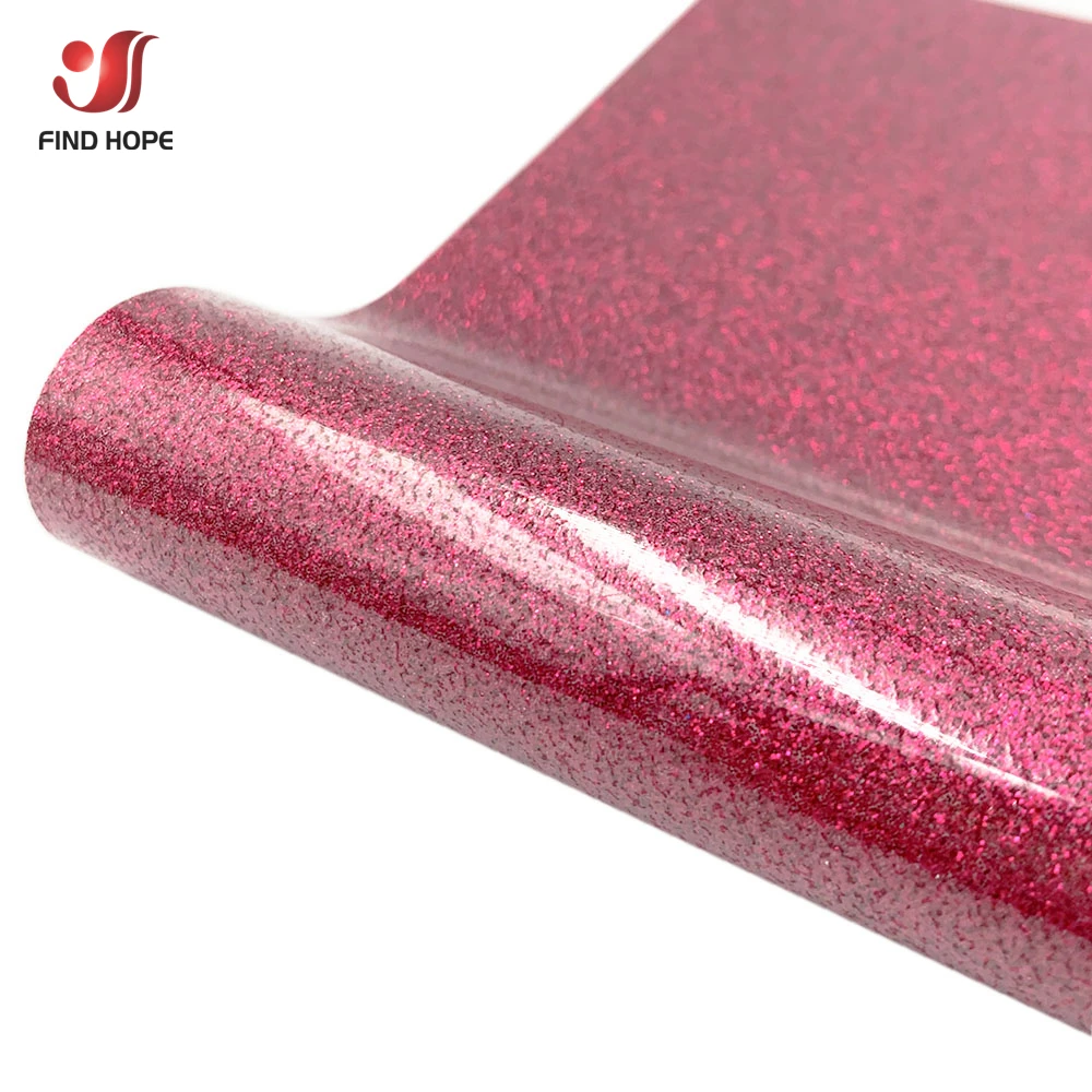 Glitter Heat Transfer Vinyl Sheet - 20x25cm Iron-On for DIY Projects and Home Decor