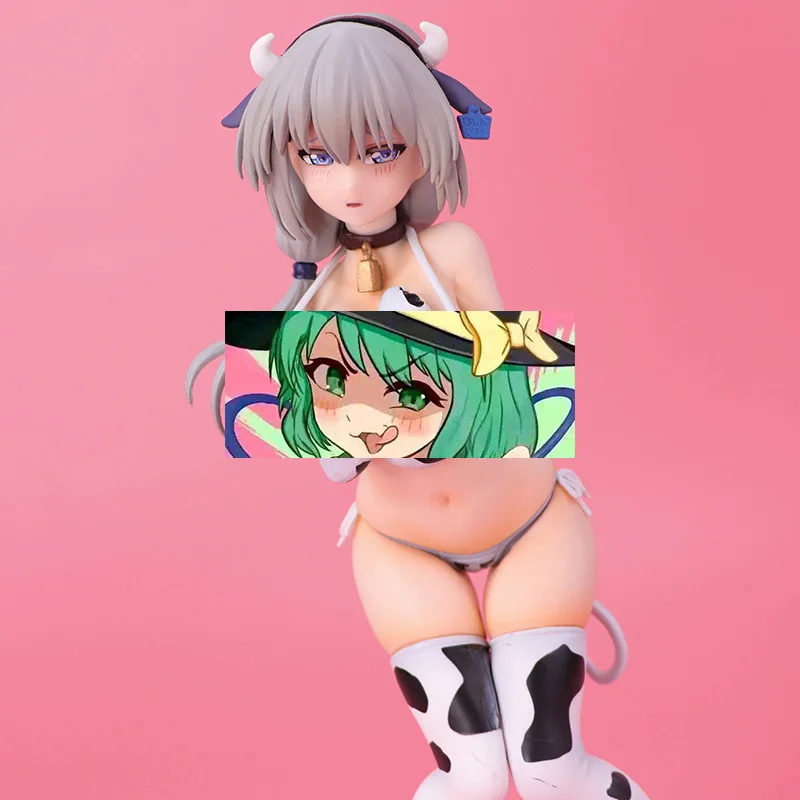 

Школьница Uzaki, 22 см, хочет поиграть! Фигурка из аниме Tsuki Uzaki, бикини с принтом коровы, коллекционные украшения, фигурка, статуя, подарок, игрушки
