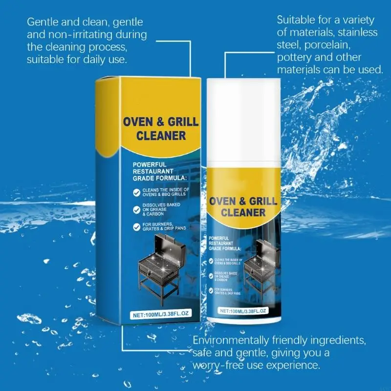 AXYC Grill And Oven Cleaner For Effortless Grease And Residues Elimination 150ml Easy Grease Removal Solution