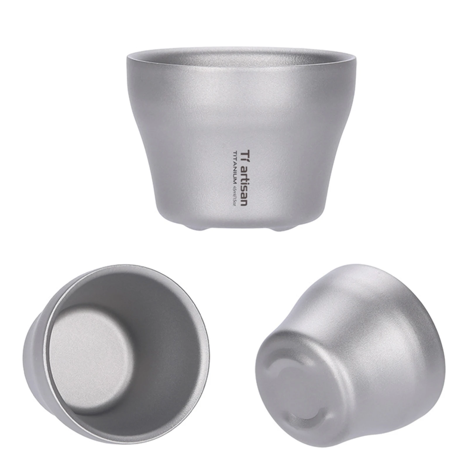 

Винная чашка с двойными стенками для путешествий Ультралегкая спортивная защита для кемпинга емкость 45 мл внутренний диаметр 49 мм/1,9 дюйма