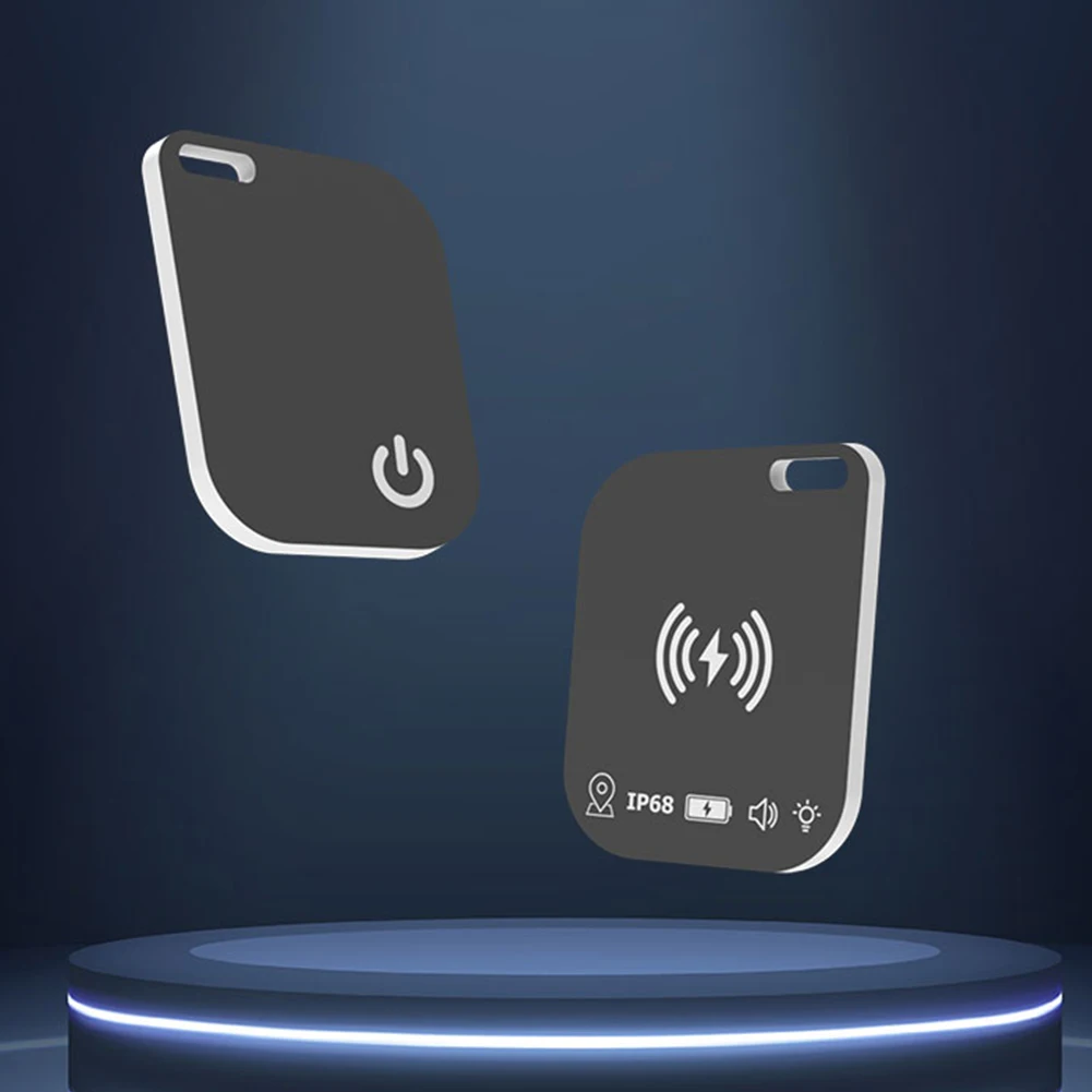 Wireless Charging Smart Tag Wallet Tracker Waterproof Works for Apple Find My Ultra Thin Tracker for Effortless Wallet Tracking