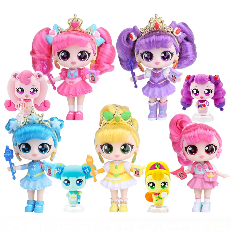 

Catch Teenieping Anime Figrue 캐치! 티니핑 Diamond Princess Doll Series Shiny Gem Model children Toys Girls Festival Gifts Figrues