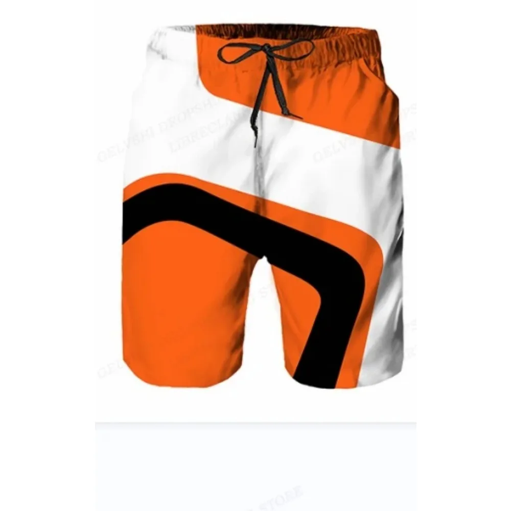 2023 Summer Men's Swimwear Shorts Racing Beach Shorts Motorcycle Swim Trunk Men Swimsuit Surf Board Short Boy Pants Fitness Gym 5