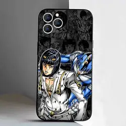 Bucciarati JoJo's Bizarre Adventure Black Soft Phone Case - iPhone 16 SE4 (Z3)