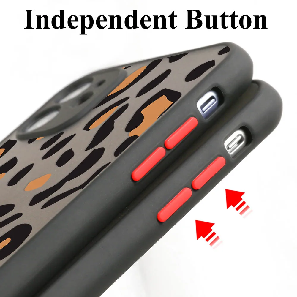 Redmi Note 10 Pro Case For Xiaomi Redmi Note 8 Pro Case Xiaomi Redmi 9 10 Note 9S 10S 9 Pro Mi 11 Lite Poco X3 Pro Leopard Cover